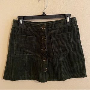 Corduroy Skirt